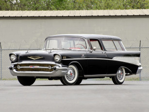 Картинка chevrolet bel air nomad автомобили
