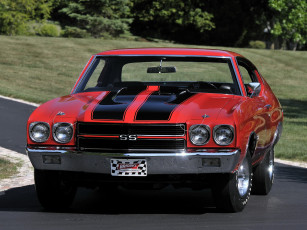 Картинка chevrolet chevelle ss 454 ls6 hardtop coupe автомобили