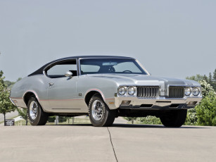 Картинка oldsmobile 442 holiday coupe автомобили