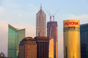 Картинка города шанхай китай