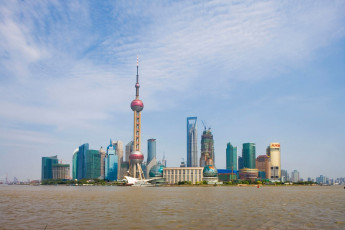 Картинка города шанхай китай