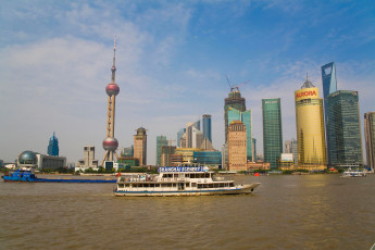 Картинка города шанхай китай