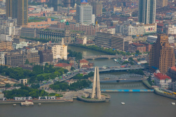 Картинка города шанхай китай