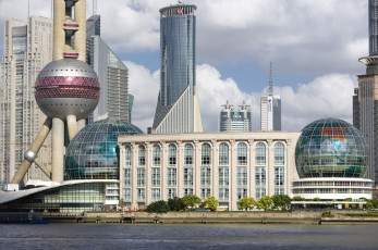 Картинка города шанхай китай