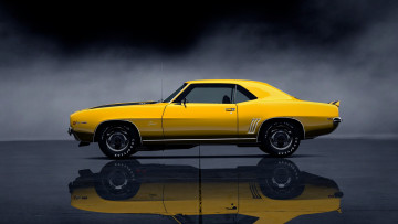 Картинка camaro z28 gran turismo автомобили 3д 5