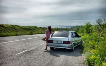 Картинка автомобили авто девушками