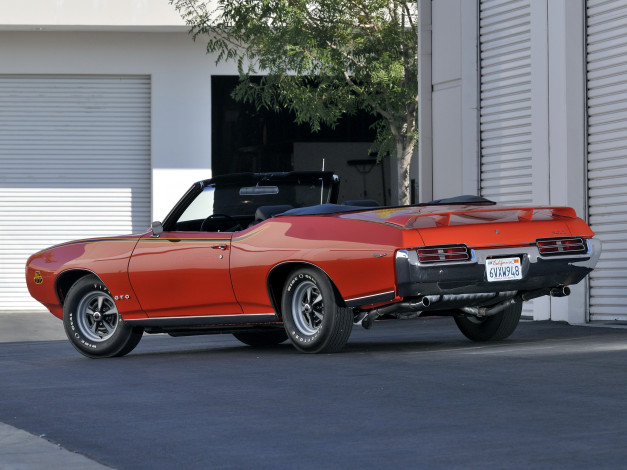 Обои картинки фото pontiac, gto, the, judge, convertible, автомобили