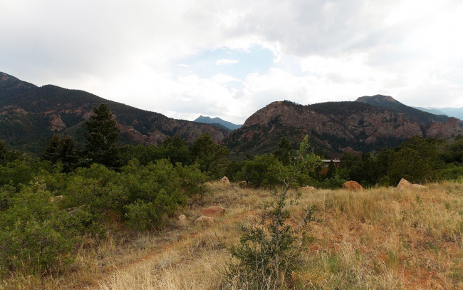 Обои картинки фото природа, горы, трава, колорадо, сша