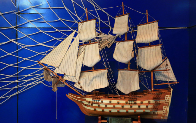 Обои картинки фото разное, ремесла, поделки, рукоделие, парусник