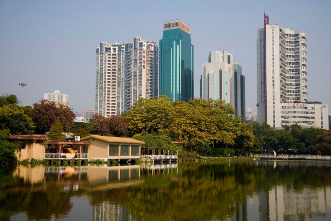 Обои картинки фото города, здания, дома, гуандун, китай