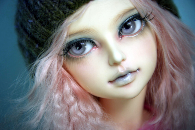Обои картинки фото разное, игрушки, лицо, кукла