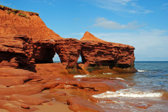 Картинка природа побережье скалы море