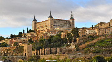 Картинка alcazar of toledo города толедо испания крепость толедский алькасар spain