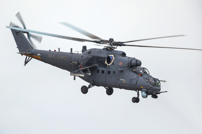 Обои картинки фото авиация, вертолёты, ми-35м
