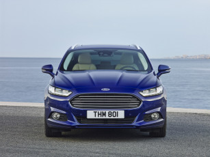 Картинка автомобили ford синий 2014г turnier mondeo