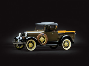 Картинка автомобили классика 1927г 76a-78a pickup roadster model a ford