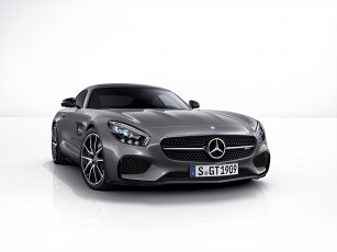 Картинка автомобили mercedes-benz mercedes amg gt edition 1 2014г темный