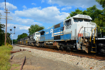 Картинка техника поезда состав дорога железная локомотив