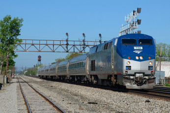 Картинка техника поезда состав локомотив дорога железная