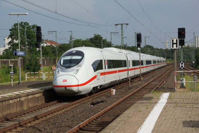 Обои картинки фото техника, поезда, локомотив, дорога, железная, состав