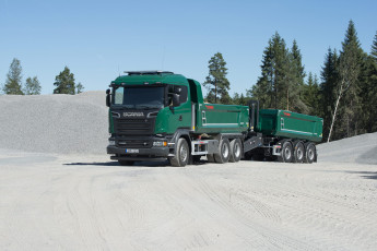 Картинка автомобили scania tipper streamline r520