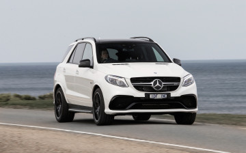 Картинка автомобили mercedes-benz au-spec 4matic gle 63 s mercedes-amg светлый 2015г w166
