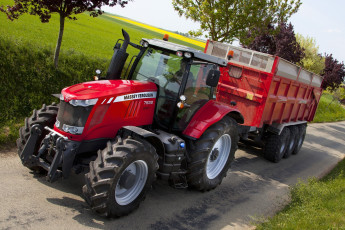 Картинка техника тракторы massey