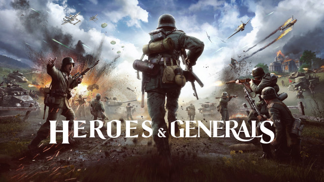 Обои картинки фото видео игры, heroes & generals, heroes, and, generals, action, шутер