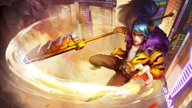 Обои картинки фото видео игры, king of glory, персонаж