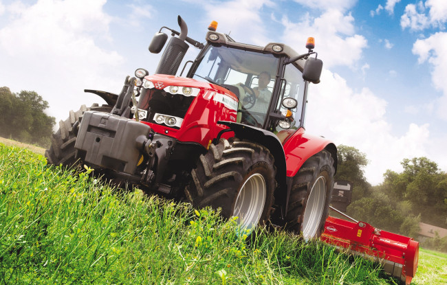 Обои картинки фото техника, тракторы, massey