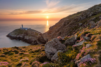 Картинка природа восходы закаты простор