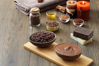 Картинка разное косметические+средства +духи шоколад соль мыло косметика
