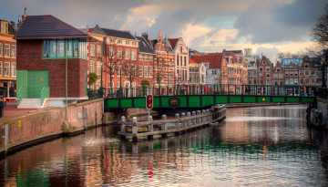 Картинка haarlem города -+улицы +площади +набережные канал