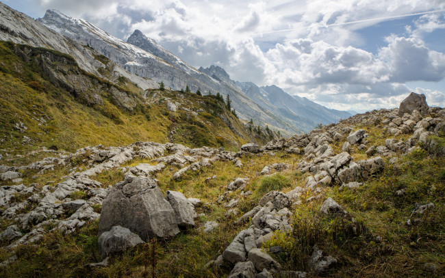 Обои картинки фото природа, горы, простор