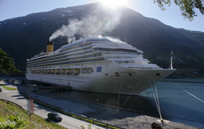 Обои картинки фото costa fortuna, корабли, лайнеры, лайнер, круиз