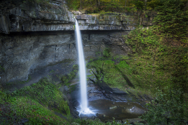 Обои картинки фото природа, водопады, простор