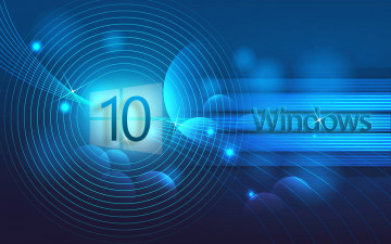 Картинка компьютеры windows++10 логотип фон