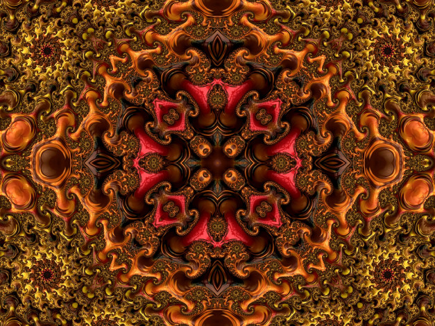 Обои картинки фото 3д графика, фракталы , fractal, фон, узор, цвет