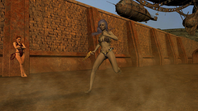 Обои картинки фото 3д графика, фантазия , fantasy, взгляд, девушка, фон