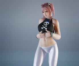 Картинка 3д+графика люди+ people фон взгляд девушка