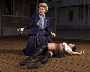 Картинка 3д+графика люди+ people взгляд девушка фон