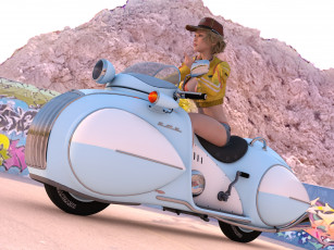 Картинка 3д+графика фантазия+ fantasy фон взгляд девушка