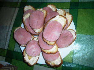 Картинка еда бутерброды +гамбургеры +канапе колбаса сыр хлеб