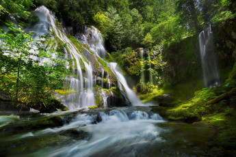 Картинка природа водопады простор