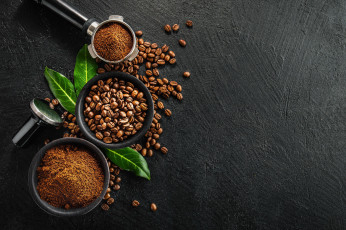 Картинка еда кофе +кофейные+зёрна молотый зерна
