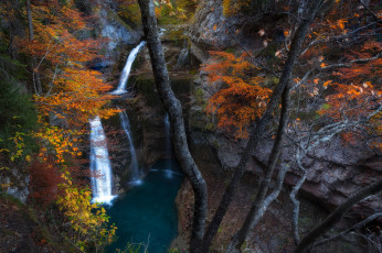 Картинка природа водопады простор