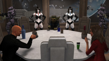 Картинка 3д+графика фантазия+ fantasy девушка фон взгляд