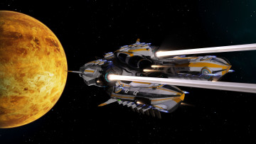 Картинка 3д+графика космические+корабли +звездолеты+ spaceships +starships звезды планеты космический корабль галактика