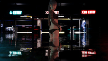 Картинка 3д+графика люди+ people девушка фон взгляд