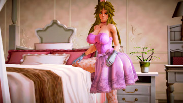 Картинка 3д+графика люди+ people девушка взгляд фон